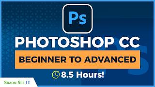 Adobe Photoshop CC Beginner to Advanced Tutorial 85 Hour Training Course [upl. by Megdal]