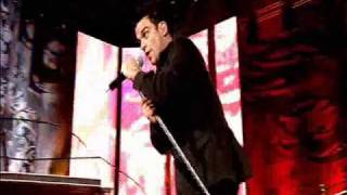 hot fudge knebworth robbie williams [upl. by Nnylarej367]