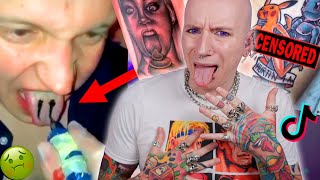 These Tattoos Will Make You SICK  NEW Tattoo TikTok Fails 3  Roly [upl. by Edithe]