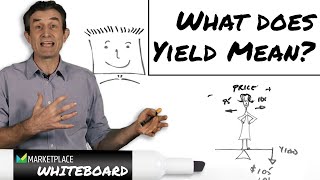 What does yield mean  Marketplace Whiteboard [upl. by Eyot]