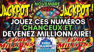 Numéros Chanceux de Loterie pour chaque Signe du Zodiaque  Novembre 2024 [upl. by Syned547]