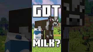 Minecraft Cows are LegenDAIRY 🐮 shorts [upl. by Anitnauq]