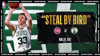 Larry Bird Comes Up Clutch To Take Series Lead  NBATogetherLive Classic Game [upl. by Riana]