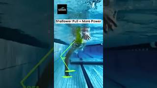 SHALLOWER PULL  MORE POWER swimming swimmingtips [upl. by Noffihc]