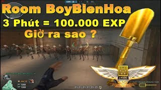 Bình Luận CF  Room 100000 EXP BoyBienHoa Giờ Ra Sao [upl. by Prichard324]