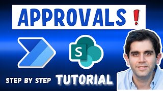 How to build Power Automate Approval Workflows for SharePoint  Step by Step Tutorial [upl. by Notsla]