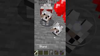 I tamed more Wolfs 🐺 in Minecraft 💀🙀minecraft shortsfeed shorts viralshorts gameplay [upl. by Norabel]