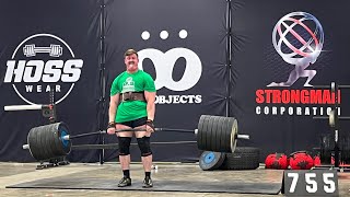 Strongman 2024 National ChampionshipVince Wilkinson Day 1 results [upl. by Necila]