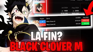 MA DERNIERE VIDÉO AVANT LA FERMETURE DE BLACK CLOVER MOBILE [upl. by Ydur]