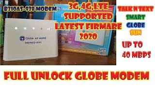 how to openline b310as 938 huawei modem high speed 2020 4g lte any sim simple steps by flashing [upl. by Ruenhcs808]