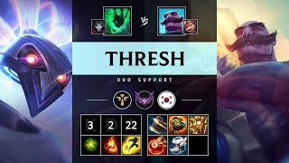 Thresh Support vs Braum Vision Controller  KR Master Patch 1416 [upl. by Sucramed]