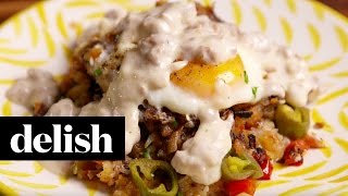 White Trash Hash  Delish [upl. by Yadrahc]