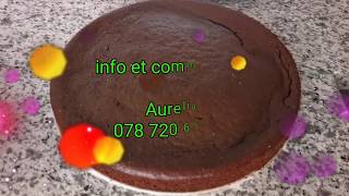 Gâteau chocolat courgettes sans beurre au Thermomix® [upl. by Nawrocki]