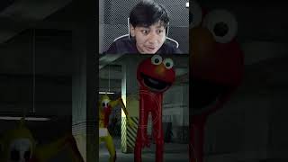 TinkyWinky Dipsy LaaLaa dan Elmo Raksasa 😱 shorts [upl. by Lahsiv]