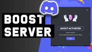 HOW to get FREE Discord server boosts in 2024 best method [upl. by Oleusnoc]