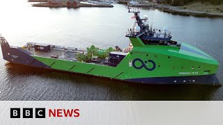 Worlds largest robots to set sail  BBC News [upl. by Areik]