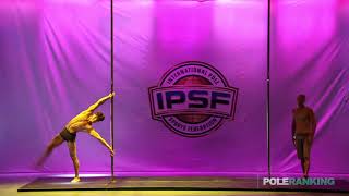 Ultra Pole Men Lei Jiang vs Marco Bassi  IPSF World Pole Sports Championships 2018 [upl. by Chauncey228]