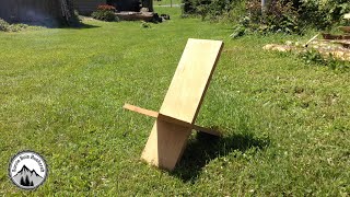 Comment construire une chaise de viking en bois [upl. by Loux]