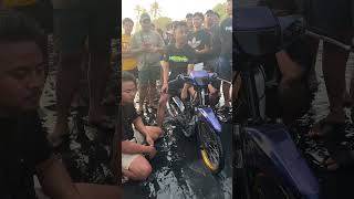 santuy dulu ya 🤟🏻🥶🤙🏻balapbali automobile balab mio200cc beranda [upl. by Naaman]