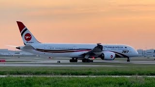 Biman Bangladesh Airlines B7879 departing from Toronto via Istanbul to Dhaka 🌍 [upl. by Orteip]