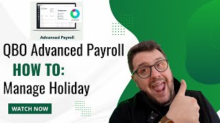 Manage Employee Holidays in a breeze  with QuickBooks Advance Payroll [upl. by Ielarol]