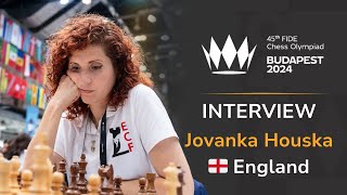 Interview with Jovanka Houska Team England [upl. by Lord]