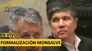 EN VIVO Audiencia de formalización de Manuel Monsalve imputado como autor de delitos sexuales [upl. by Nadeen]