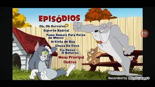 menu dvd Tom e Jerry Aventuras Volume 1  ISO download [upl. by Ayocat]