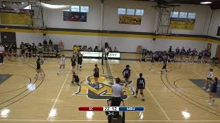 MBU vs Salem Volleyball [upl. by Mulloy535]