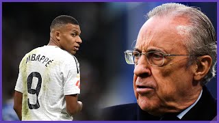 Inquiétude au Real  Florentino Pérez Se Préoccupe de la Situation de Kylian Mbappé [upl. by Golliner]