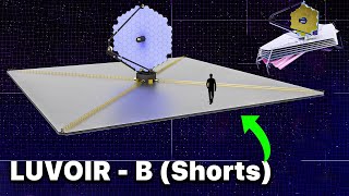 LUVOIR  James Webb Telescopes Successor  8m Version  shorts [upl. by Alyar]