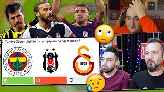 EĞLENCELİ SÜPER LİG BULMACASI  EKİP FUTBOL TESTİ ÇÖZÜYOR  SESEGEL  ÜMİDİ [upl. by Remot]