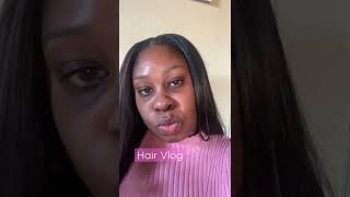 Hair Vlog  18 inch Sew in Weave [upl. by Akimaj441]