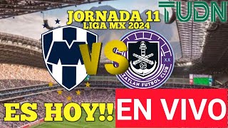 Monterrey vs Mazatlan EN VIVO HOY 🔴 jornada 11 liga mx 2024 hoy 🔥🇲🇽 horario y fecha donde ver hoy [upl. by Helsie]