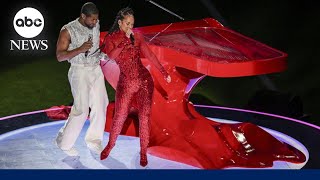 Usher delivers powerhouse Super Bowl halftime performance [upl. by Reerg]