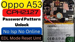 oppo a53 edl point test a53 pattern unlock umt unlock tool [upl. by Patti]