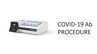 ichroma™ COVID19 Ab test procedure [upl. by Yblehs]