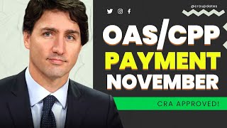 2 Minute Ago CRA To Release Two New Direct Payments for All OASCPP Recipients [upl. by Deehsar]