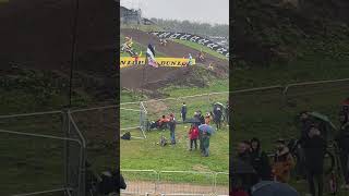 MXON 2024 MATTERLEY BASIN RACE 1 SIGHT LAP shorts motocross mxon [upl. by Eenwahs]