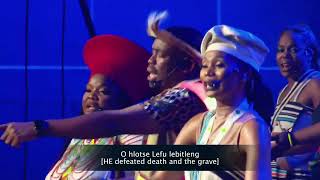 Joyous Celebration amp Psalmist Sefako  Re Batho Ba Moya Official Video Live At The Durban  2024 [upl. by Reger]