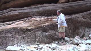 Features of the Tapeats sandstone a sedimentary rock [upl. by Viddah]