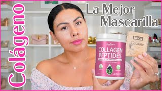 MASCARILLA DE COLÁGENO PARA REJUVENECER Y REAFIRMAR LA PIEL ♡ [upl. by Ardied]