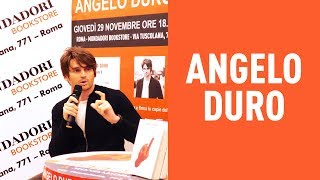 Angelo Duro al Mondadori Bookstore Tuscolana Roma [upl. by Gapin702]