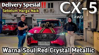 Delivery Again‼️ Mazda CX5 Kuro AWD  Warna Soul Red Crystal  Sebelum Harga Naik [upl. by Poppy]