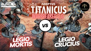 An Adeptus Titanicus Battle Report  Battlebling Warbreaker 20 [upl. by Ormond]