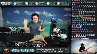 The8BitDrummer plays Flyers by BRADIO Death Parade OP [upl. by Anyat406]