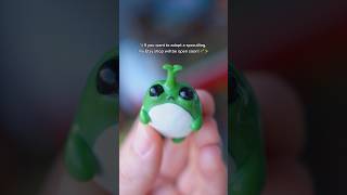 Making baby sproutling frogs 🐸✨🌱 Adoptions opening soon  polymerclay handmade clayartist [upl. by Annoyed555]