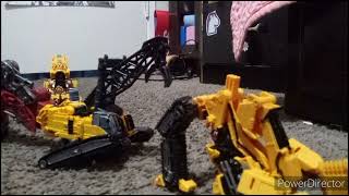 Devastator StopMotion Transformation [upl. by Westleigh]