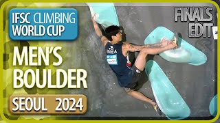 Boulder Finals  Seoul  Mens  2024  Cut Edit [upl. by Churchill]