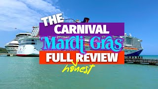 Carnival MardiGras Full HONEST Review IT IS FUN [upl. by Hamo29]